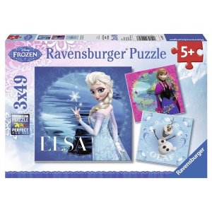 3X49 EL. Elsa Anna & Olaf RAVENSBURGER