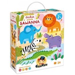 CzuCzu Dzikie puzzle Sawanna 2+