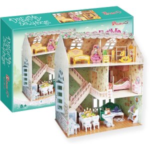 Domek Dla Lalek Dreamy PUZZLE 3D