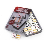 Domino w metalowym pudełku