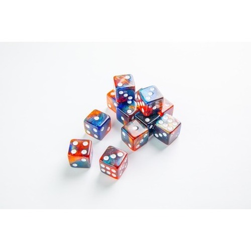 Gamegenic: Galaxy Series - D6 Dice Set (16 mm) - Mars