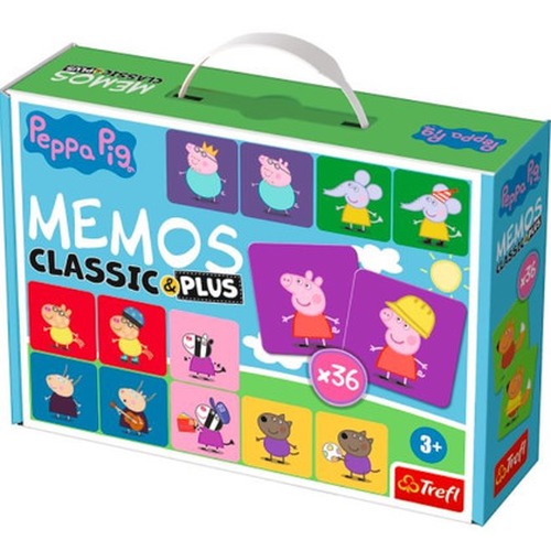 Gra Memos classic & plus Świnka Peppa