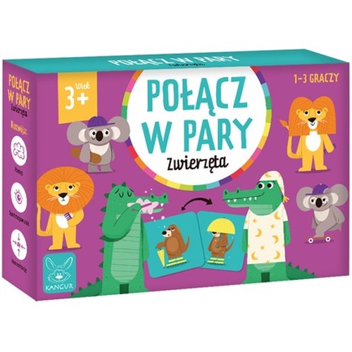 Gra Połącz w pary Zwierzęta