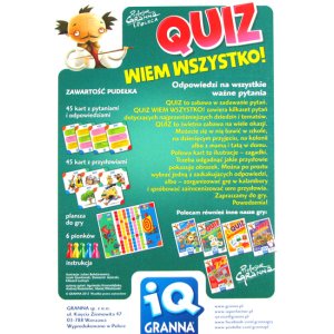 IQ - Quiz: wiem wszystko