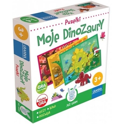 Już gram: Moje dinozaury - Puzelki