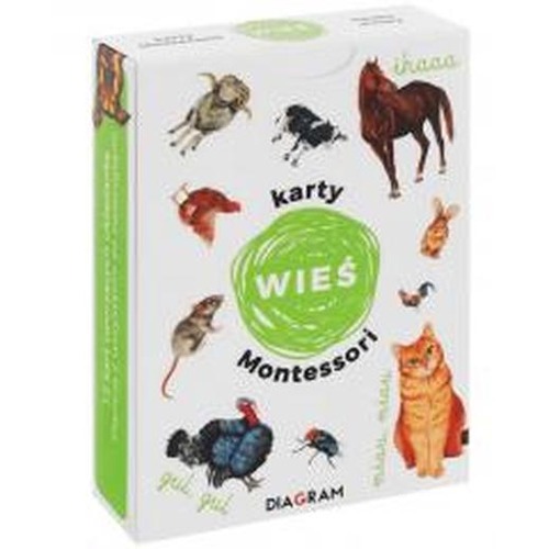 Karty Montessori. Wieś