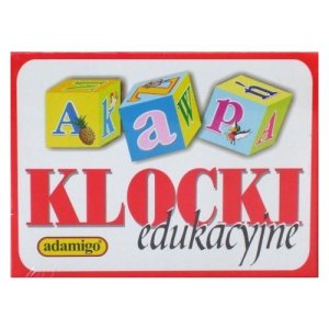 KLOCKI EDUKACYJNE 12 EL. ADAMIGO