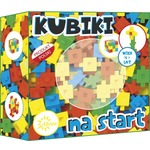 Klocki kubiki na start 70 elementów