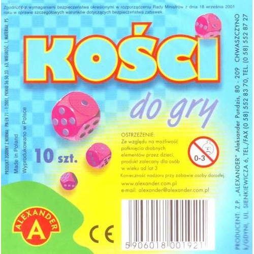 Kości do gry