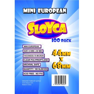 Koszulki na karty - Mini European (44x68 mm) - 100 szt.