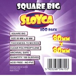 Koszulki na karty - Square Big (80x80 mm) - 100 szt.