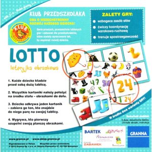 Lotto - loteryjka obrazkowa (nowa edycja)