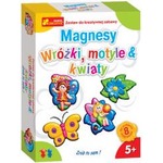 Magnesy Wróżki motyle i kwiaty