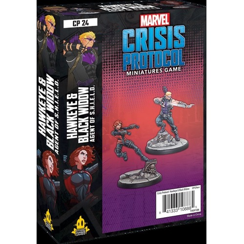 Marvel: Crisis Protocol - Hawkeye & Black Widow, Agent of S.H.I.E.L.D.