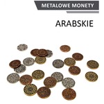 Metalowe Monety - Arabskie (zestaw 24 monet)