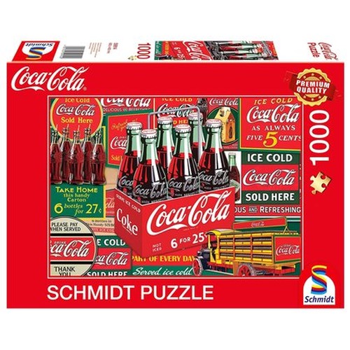 PQ Puzzle 1000 el. COCA-COLA Tradycja