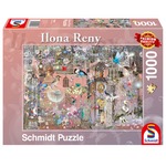 PQ Puzzle 1000 el. ILONA RENY Różowe piękno