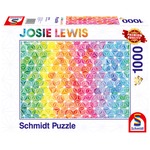 PQ Puzzle 1000 el. JOSIE LEWIS Kolorowe trójkąty