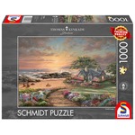 PQ Puzzle 1000 el. THOMAS KINKADE Dom nad morzem