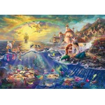 PQ Puzzle 1000 el. THOMAS KINKADE Mała syrenka (Disney)