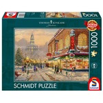 PQ Puzzle 1000 el. THOMAS KINKADE Świąteczne życzenie