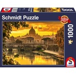 PQ Puzzle 1000 el. Zachód słońca w Rzymie