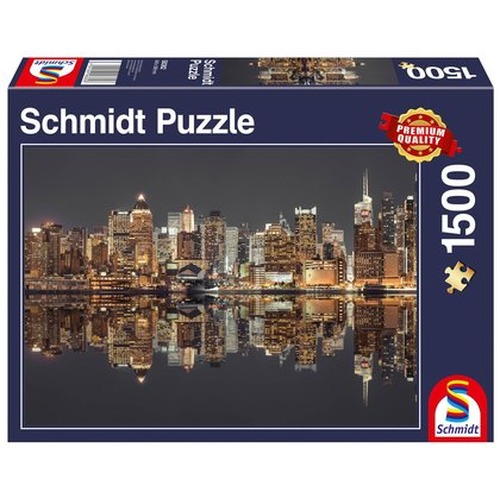 PQ Puzzle 1500 el. Nowy Jork nocą