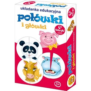 Układanka Połówki i Główki PROMATEK