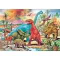 Puzzle 100 el. Dinozaury