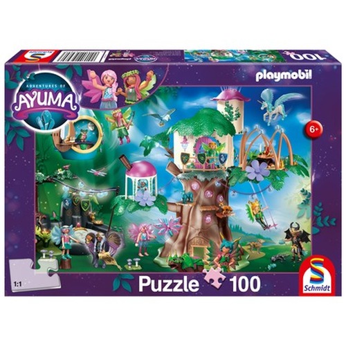 Puzzle 100 el. PLAYMOBIL Adventures of Ayuma