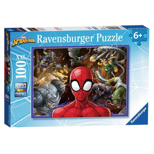 Puzzle 100 elementów XXL Spiderman