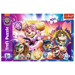 Puzzle 100 Poznaj Mighty Pups TREFL