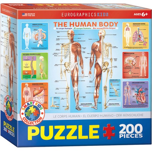 Puzzle 100 Smartkids The Human Body 6200-1000