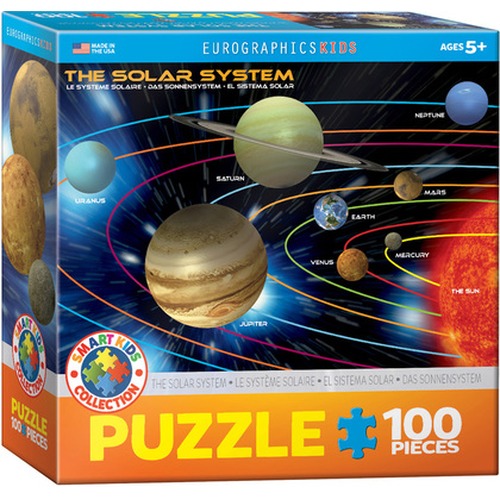 Puzzle 100 Smartkids The Solar System 6100-1009