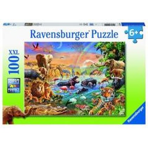 Puzzle 100 Studnia w dżungli XXL