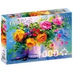 Puzzle 1000 el. Bukiet róż