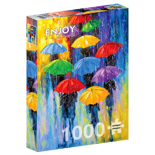 Puzzle 1000 el. Deszczowy dzień