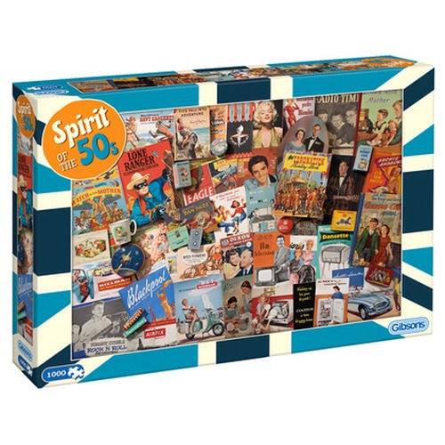 Puzzle 1000 el. Duch lat 50-tych