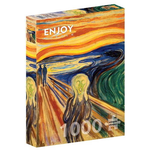 Puzzle 1000 el. Krzyk, Edvard Munch