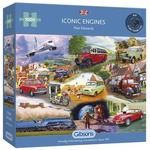 Puzzle 1000 el. Kultowe pojazdy mechaniczne