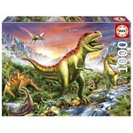 Puzzle 1000 el. Las jurajski