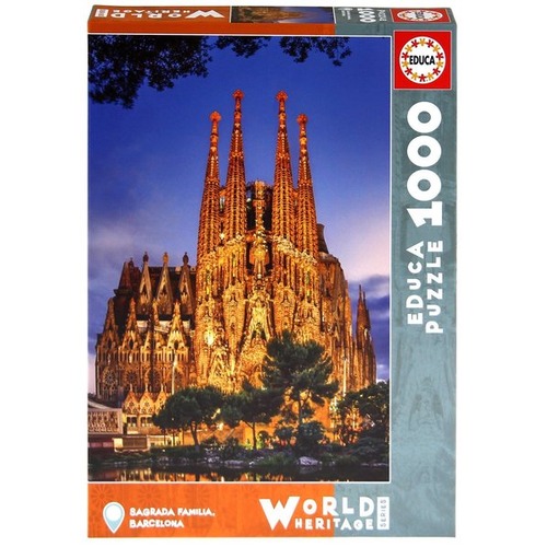 Puzzle 1000 el. Sagrada Familia / Barcelona