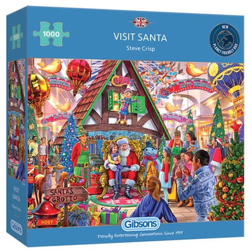 Puzzle 1000 el. Spotkanie ze Świętym Mikołajem