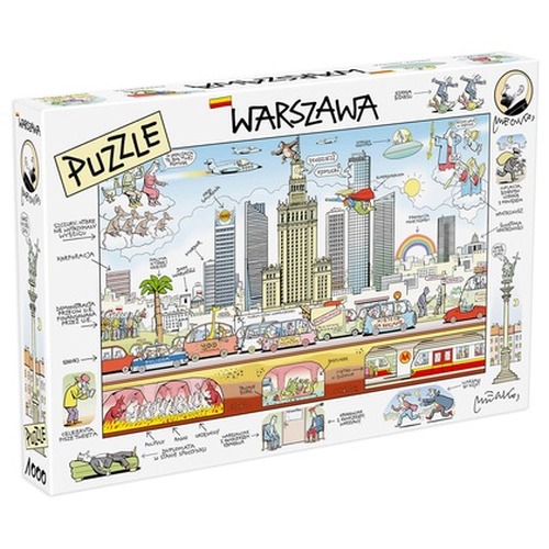 Puzzle 1000 el. Warszawa