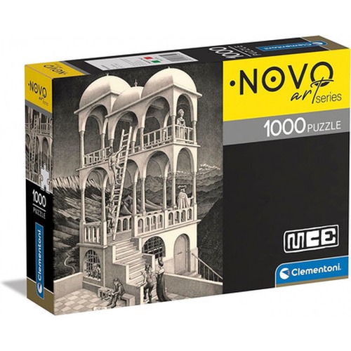 Puzzle 1000 elementów Compact Art Collection Escher Belvedere