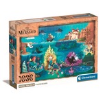 Puzzle 1000 elementów Compact Disney Maps Little Mermaid