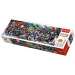 Puzzle 1000 elementów Panorama Marvel The Avengers