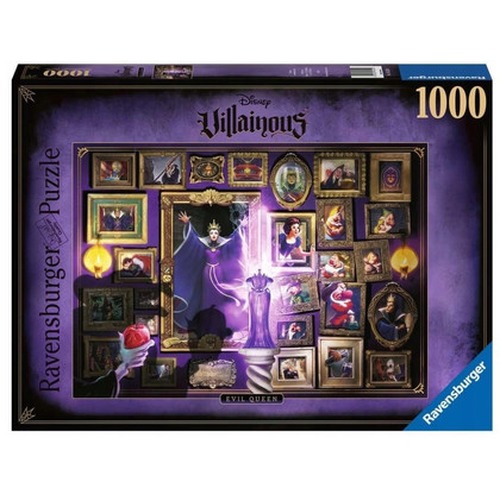 Puzzle 1000 elementów Villainous, Zła królowa