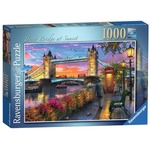 Puzzle 1000 elementów Zachód słońca nad Tower Bridge