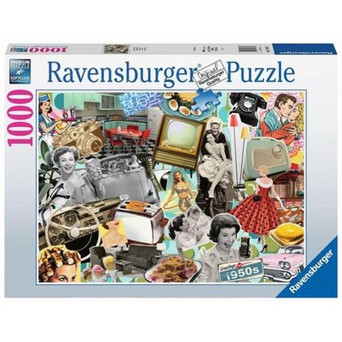 Puzzle 1000 Lata 50te